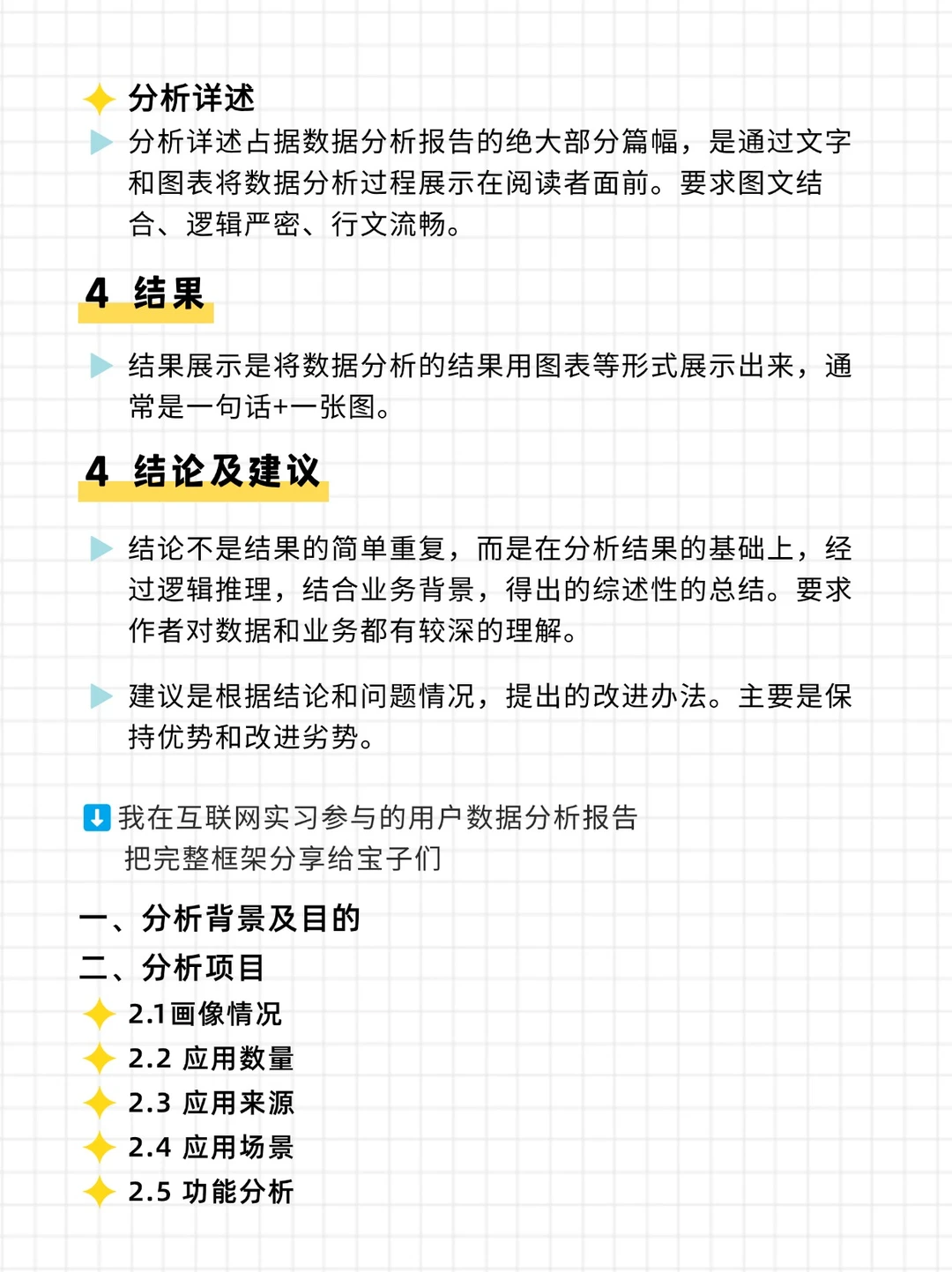 被mentor夸的数据分析报告怎么写✅