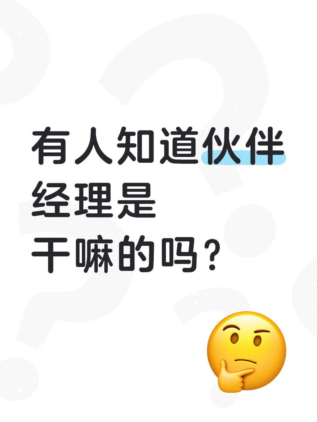其实是想在欧洲捞伙伴经理