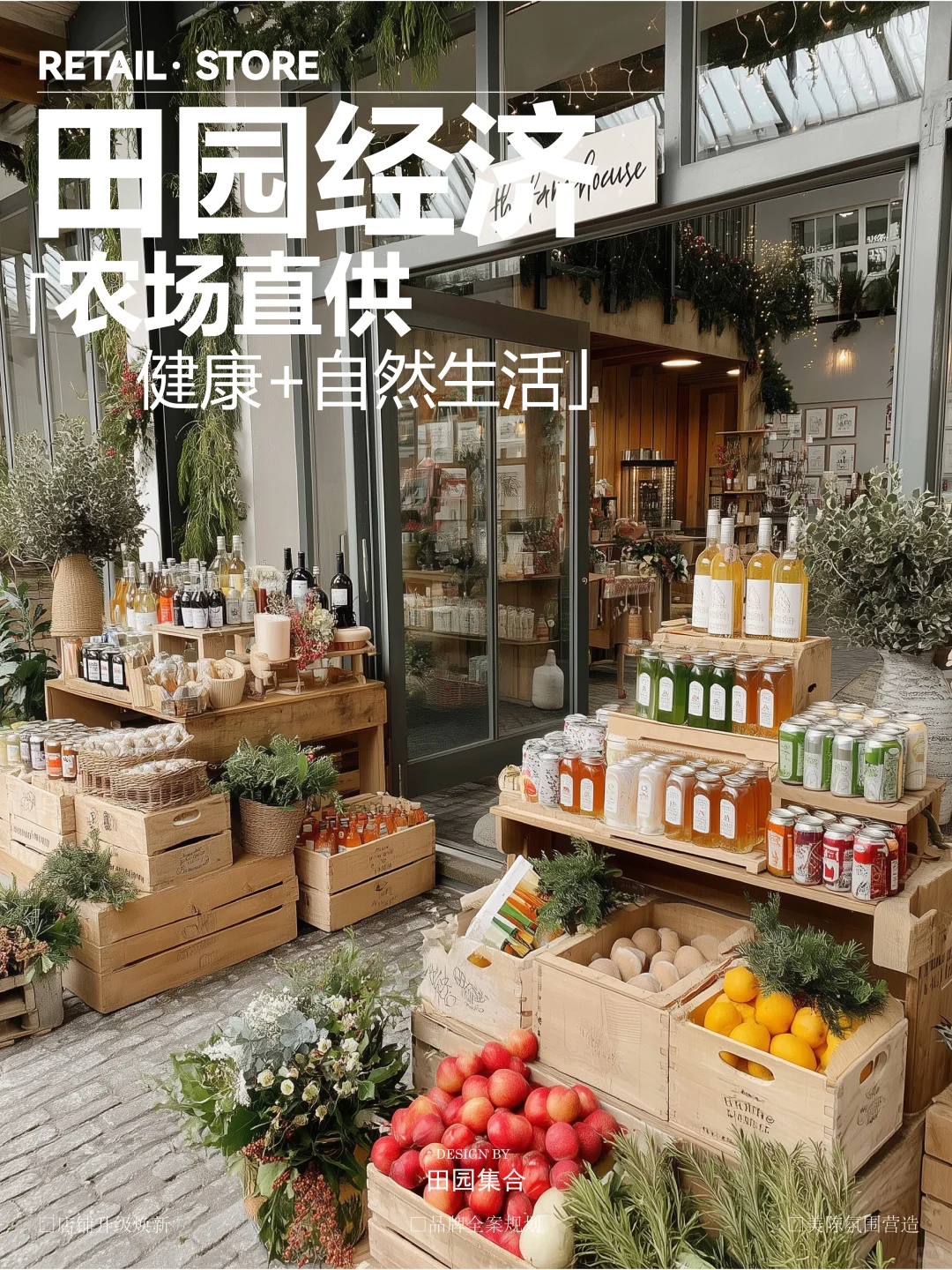 农场集合店I田园经济正成为商业新趋势