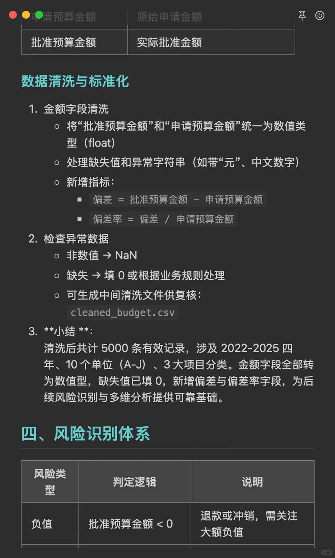 基于pandas+numpy的预算调整数据分析
