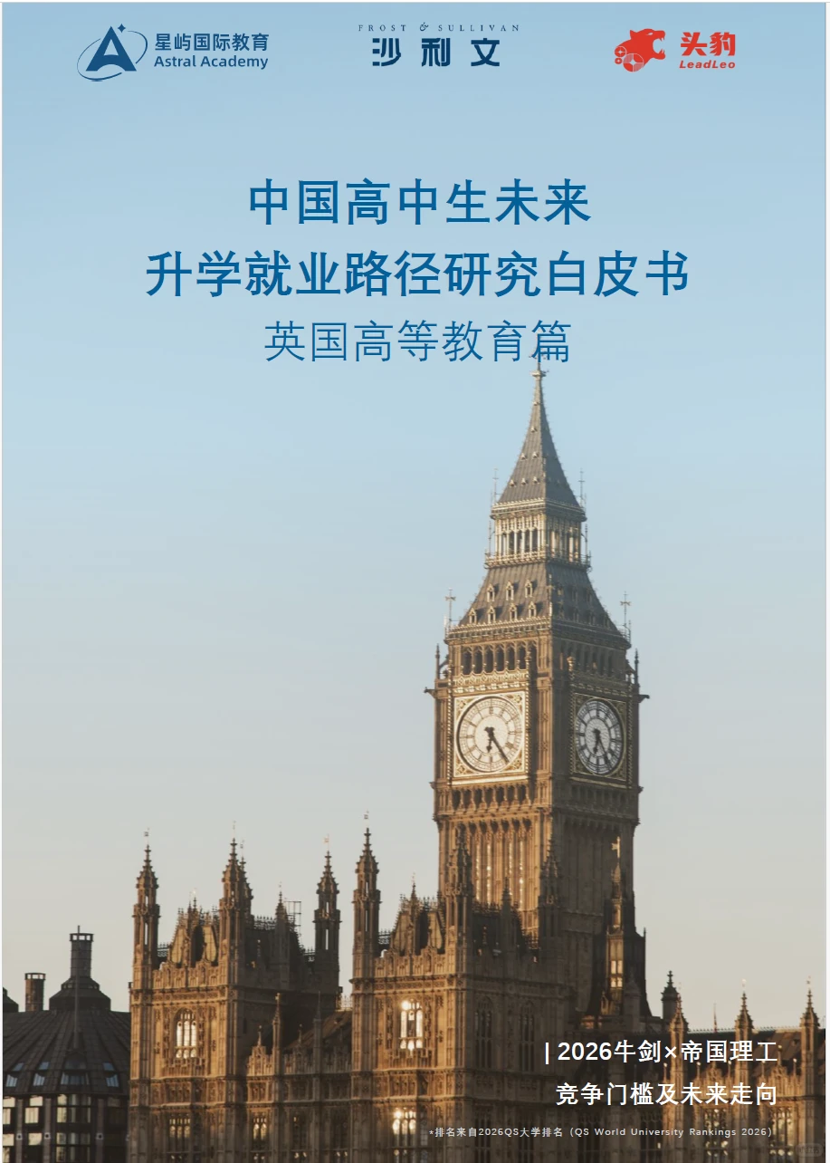 中国高中生未来升学就业路径研究白皮书