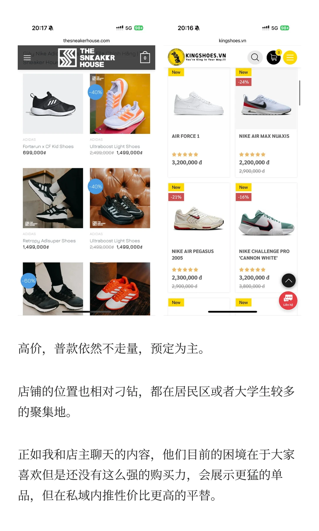 越南球鞋市场调研报告