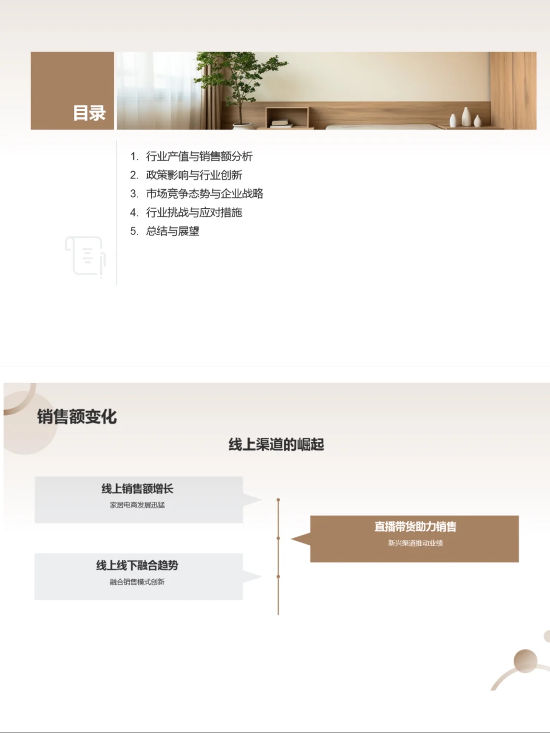 适?️家居/家具行业的工作规划报告梳理?