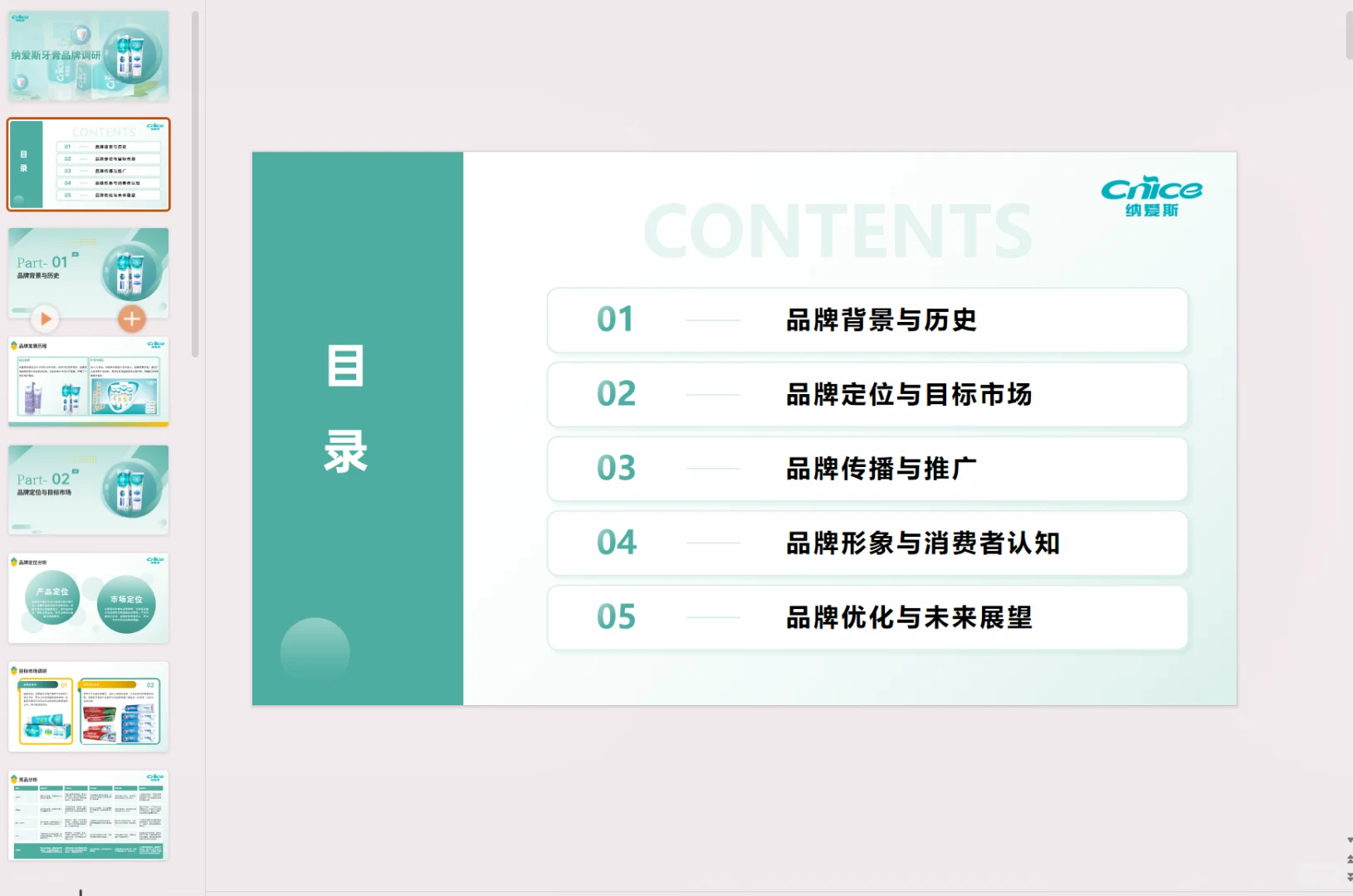 纳爱斯牙膏品牌调研