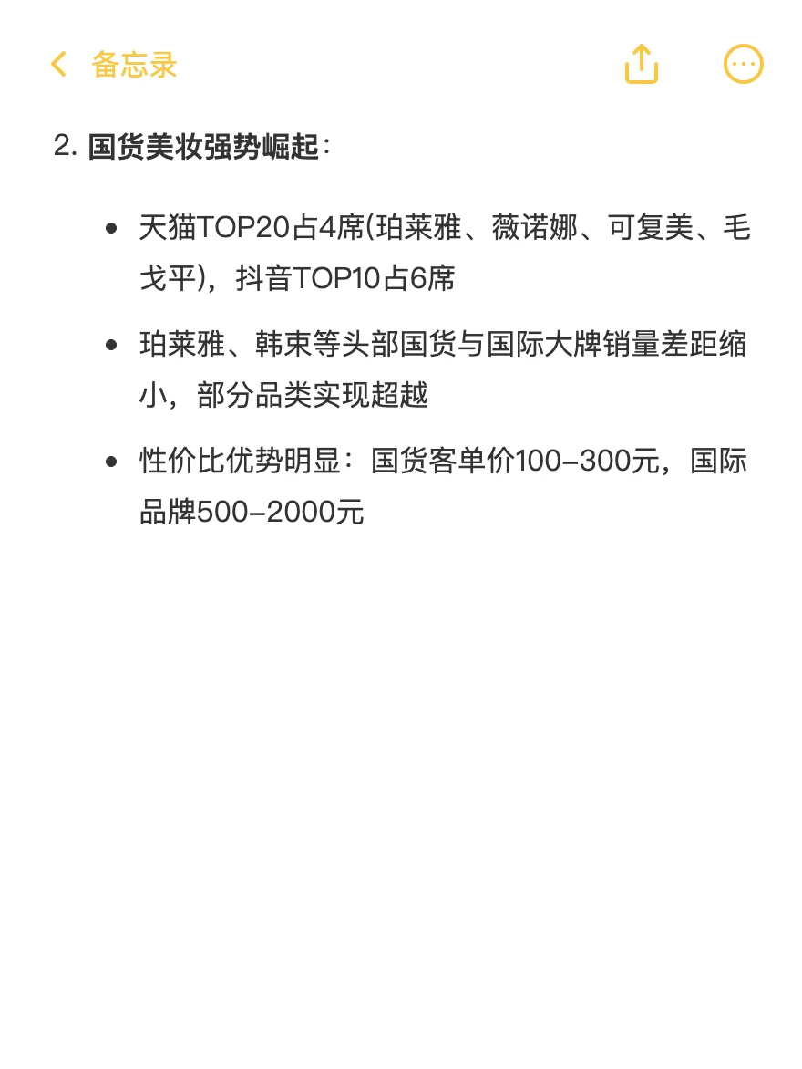 2025女性美妆品牌数据报告