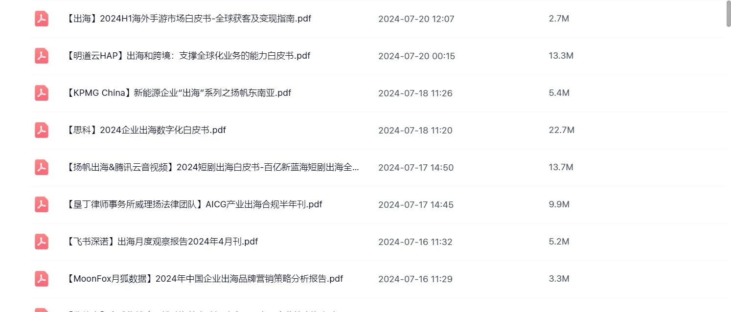 2025年出海出口企业品牌电商研究报告合集