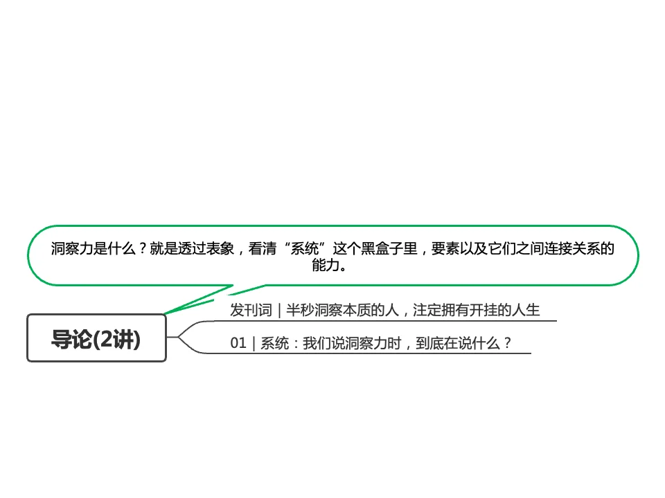 刘润商业洞察力30讲思维导图