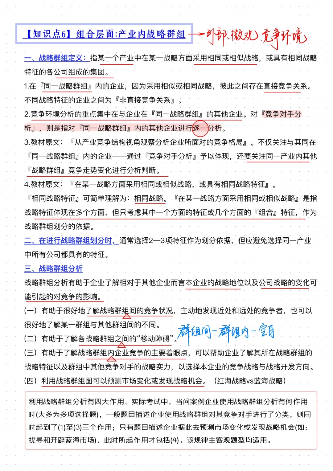2024CPA战略｜第2章 战略分析(1)