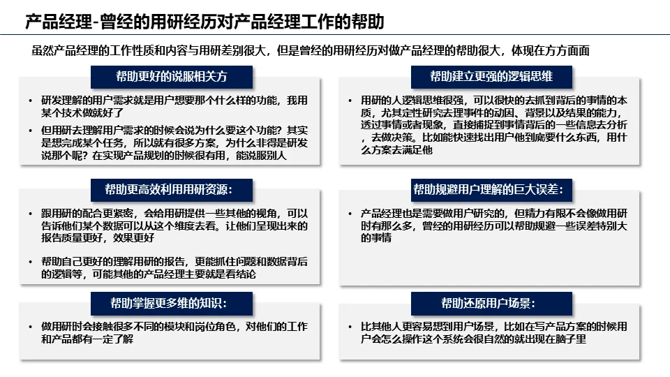 市场/用户研究工作者转岗洞察报告（二）