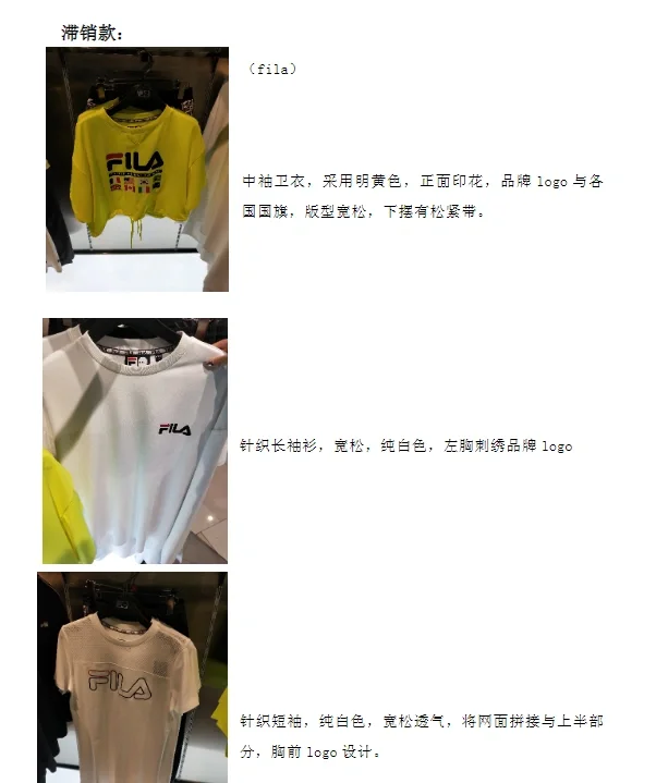 运动品牌服装市场调研
