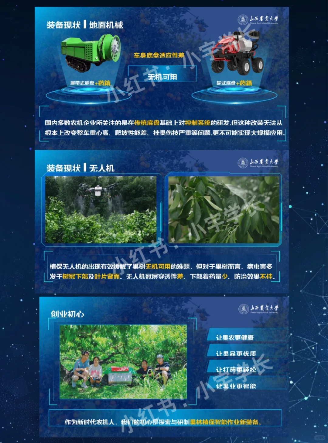 创赛国奖案例分享?|绿地上的智慧“坦克”❗️