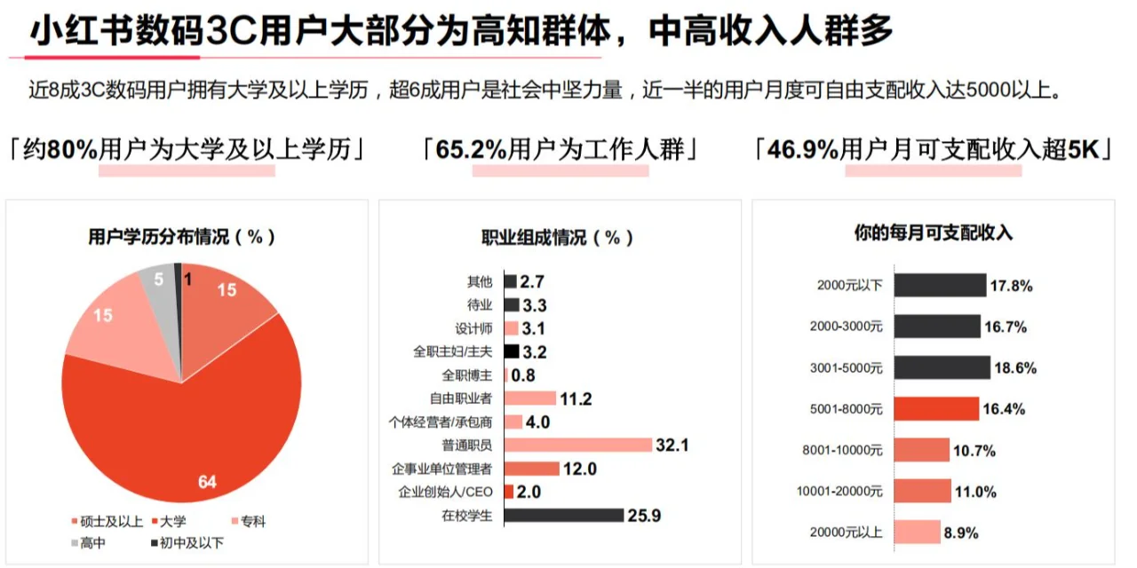 小红书平台消费者洞察/用户分析（15套）