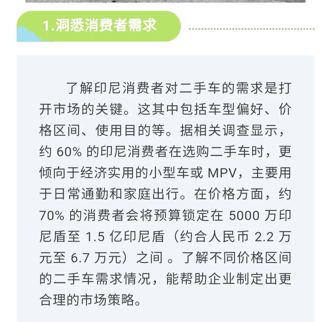 印尼二手车市场：“一带一路” 上的潜力蓝
