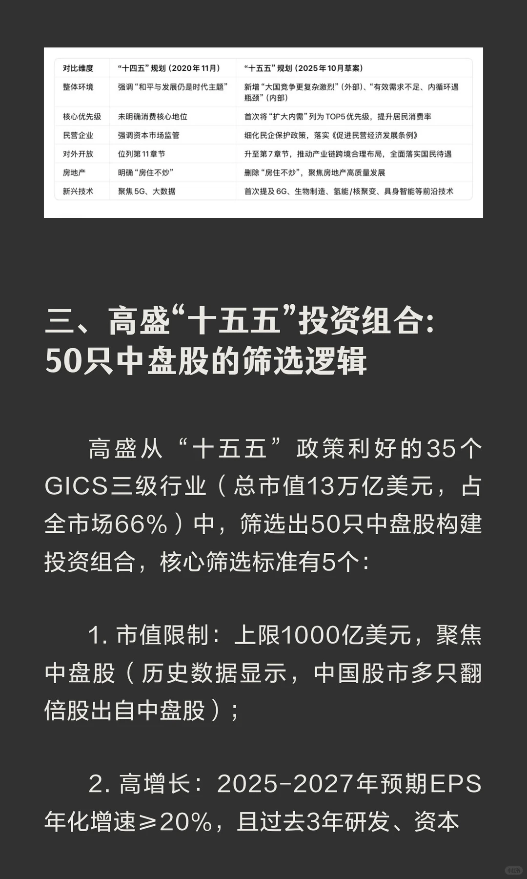高盛重磅研报解读：布局中国“十五五”，这
