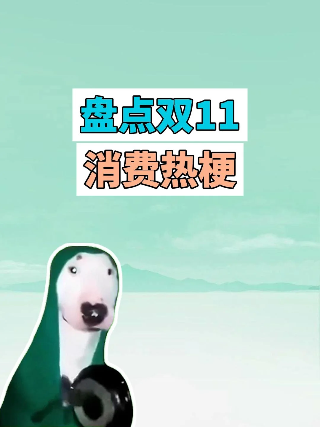 盘点11·11期间消费热梗:按梗消费等