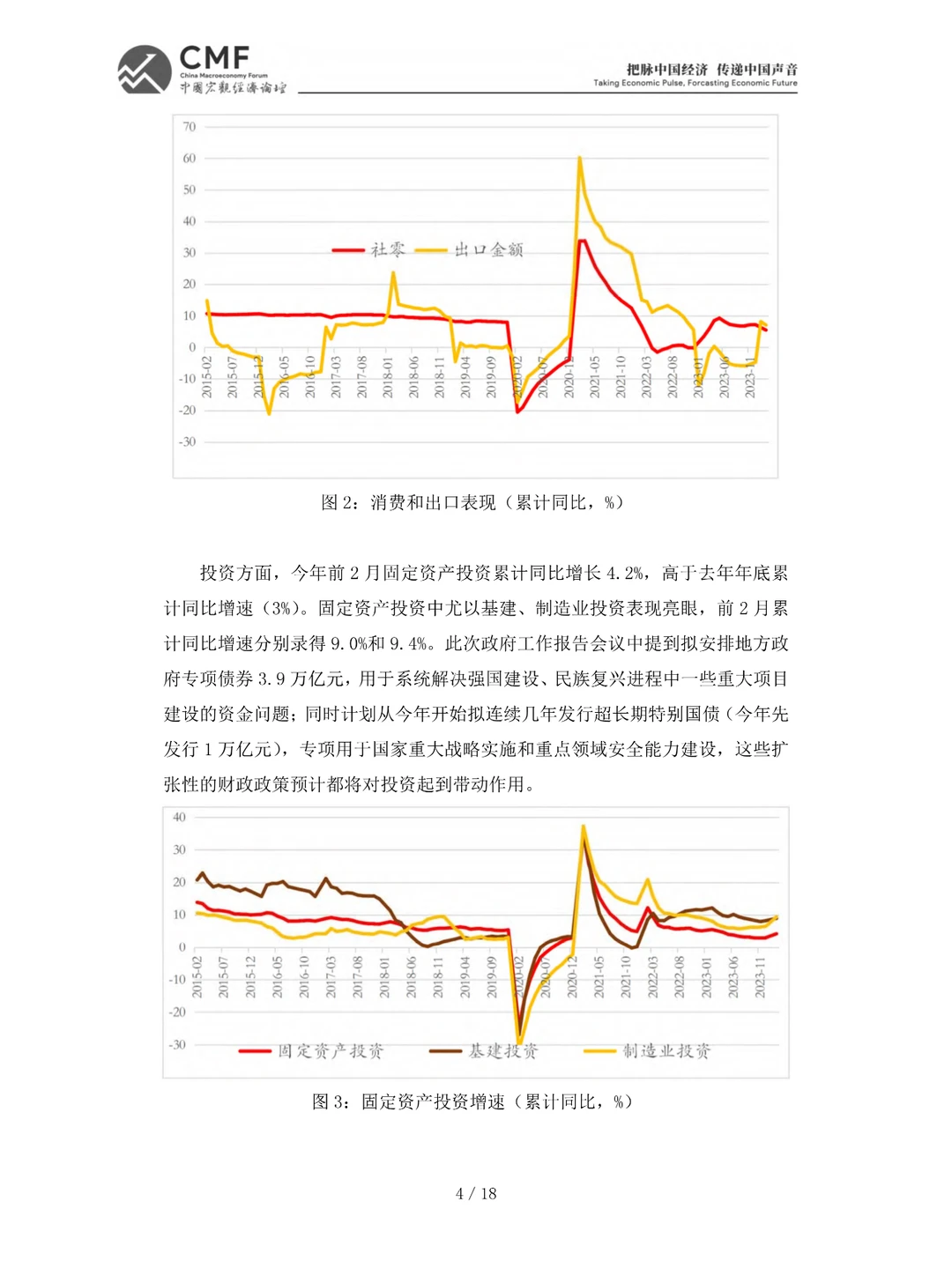 2024年第一季度中国宏观经济分析与预测报告