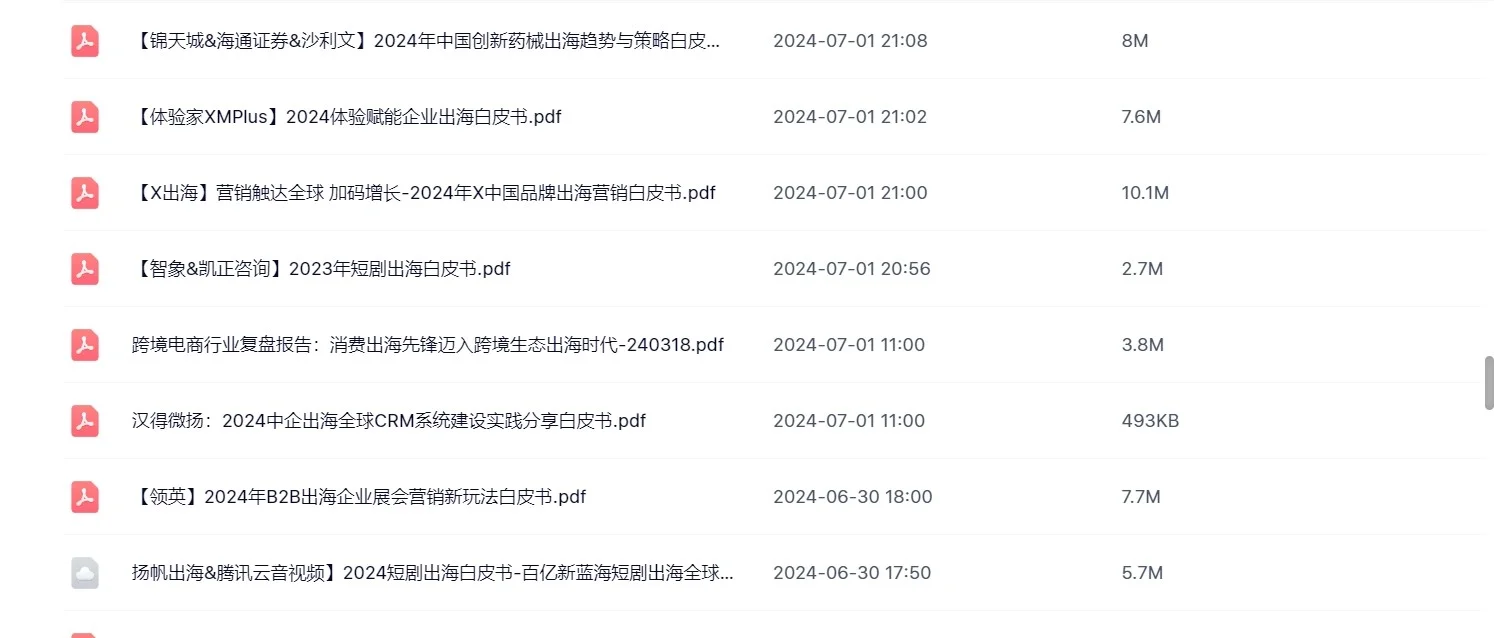 2025年出海出口企业品牌电商研究报告合集