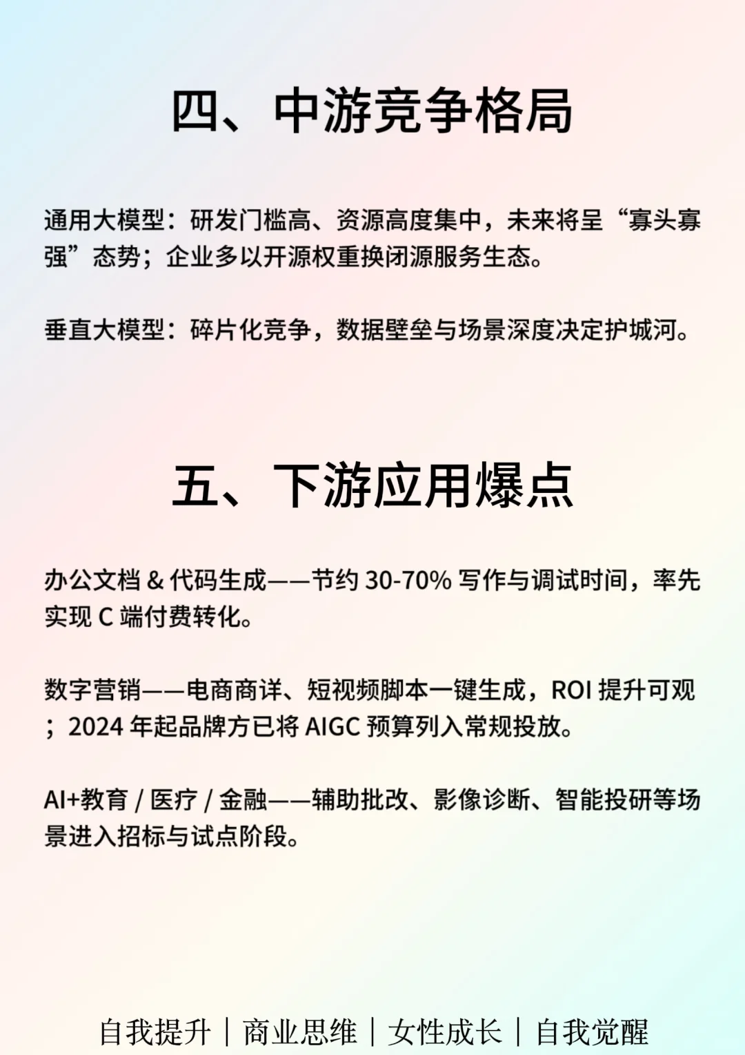 一天吃透一个行业：AIGC