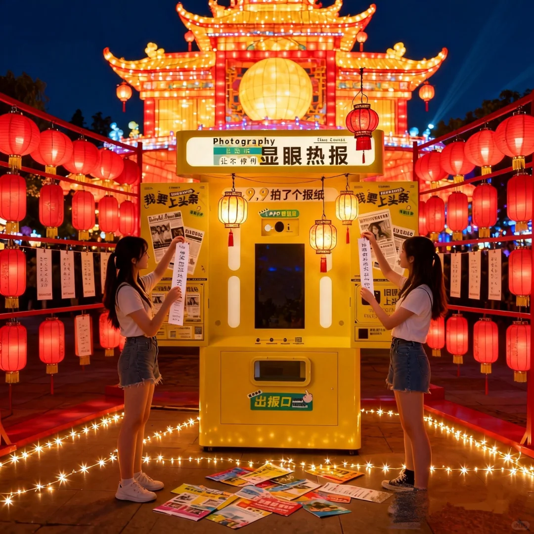 把欢乐时光,定格成头版头条 | 景区「显眼