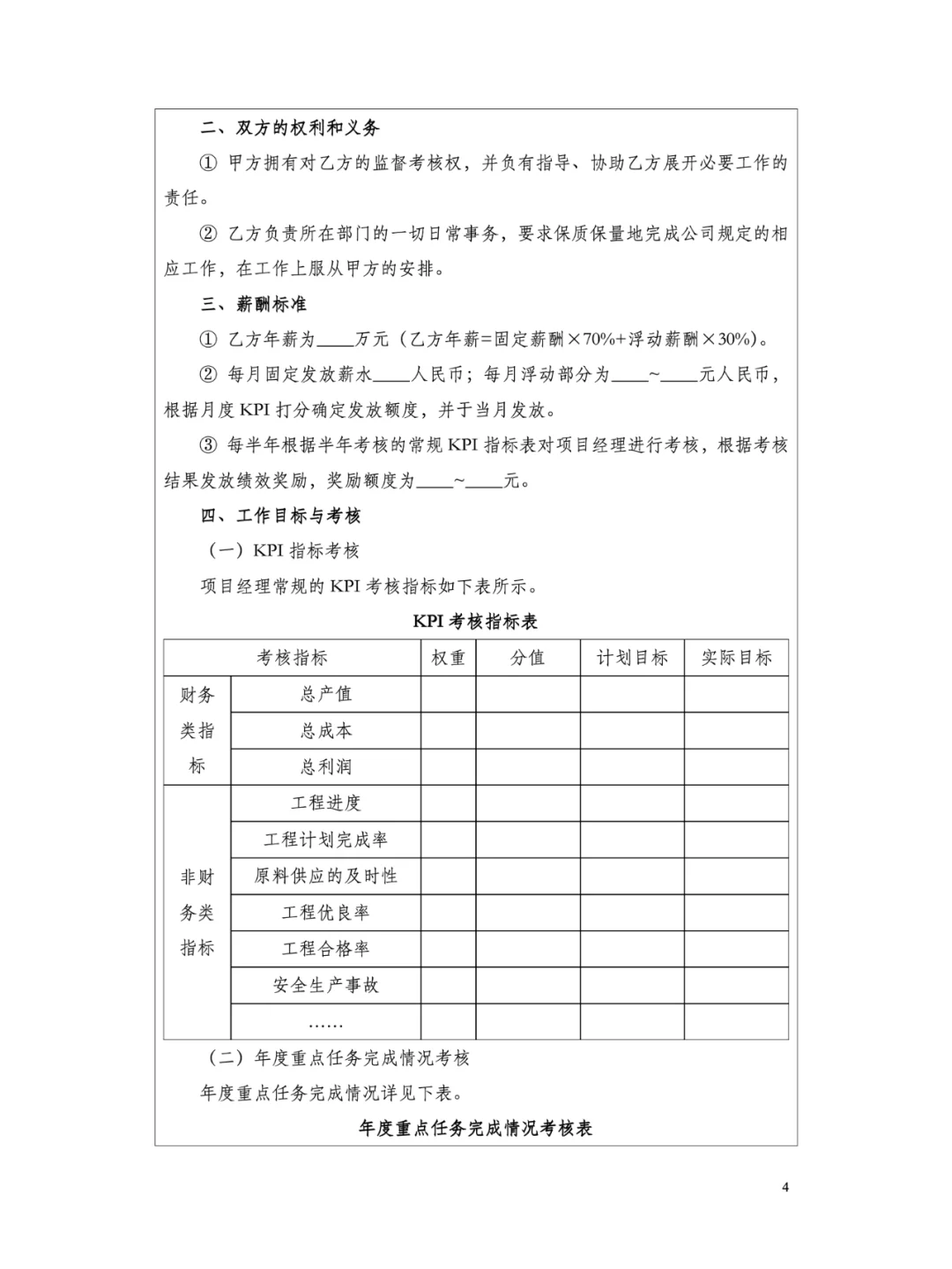 高绩效管理案例二——万科集团