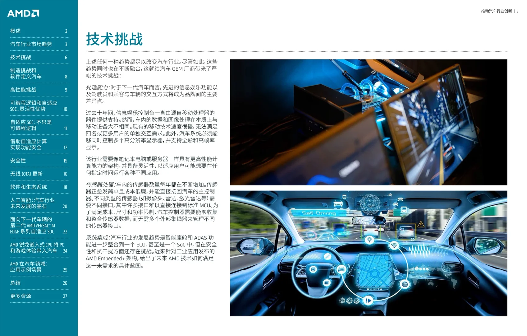 汽车行业最新趋势和技术进展