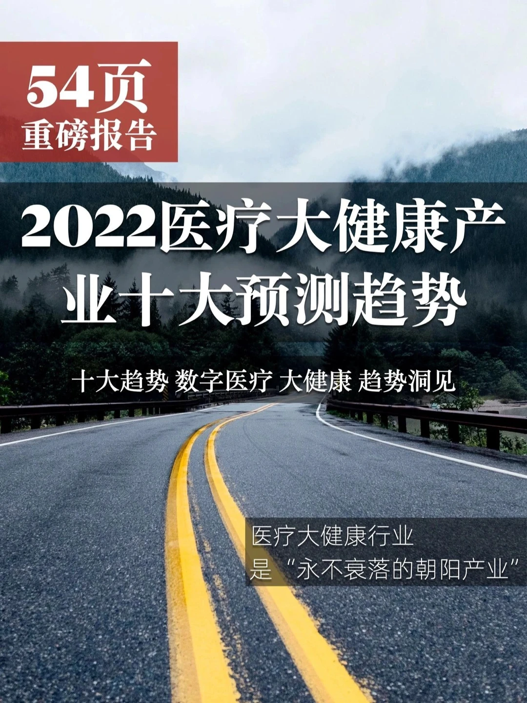 54页报告|我读懂了2022医疗大健康十大趋势