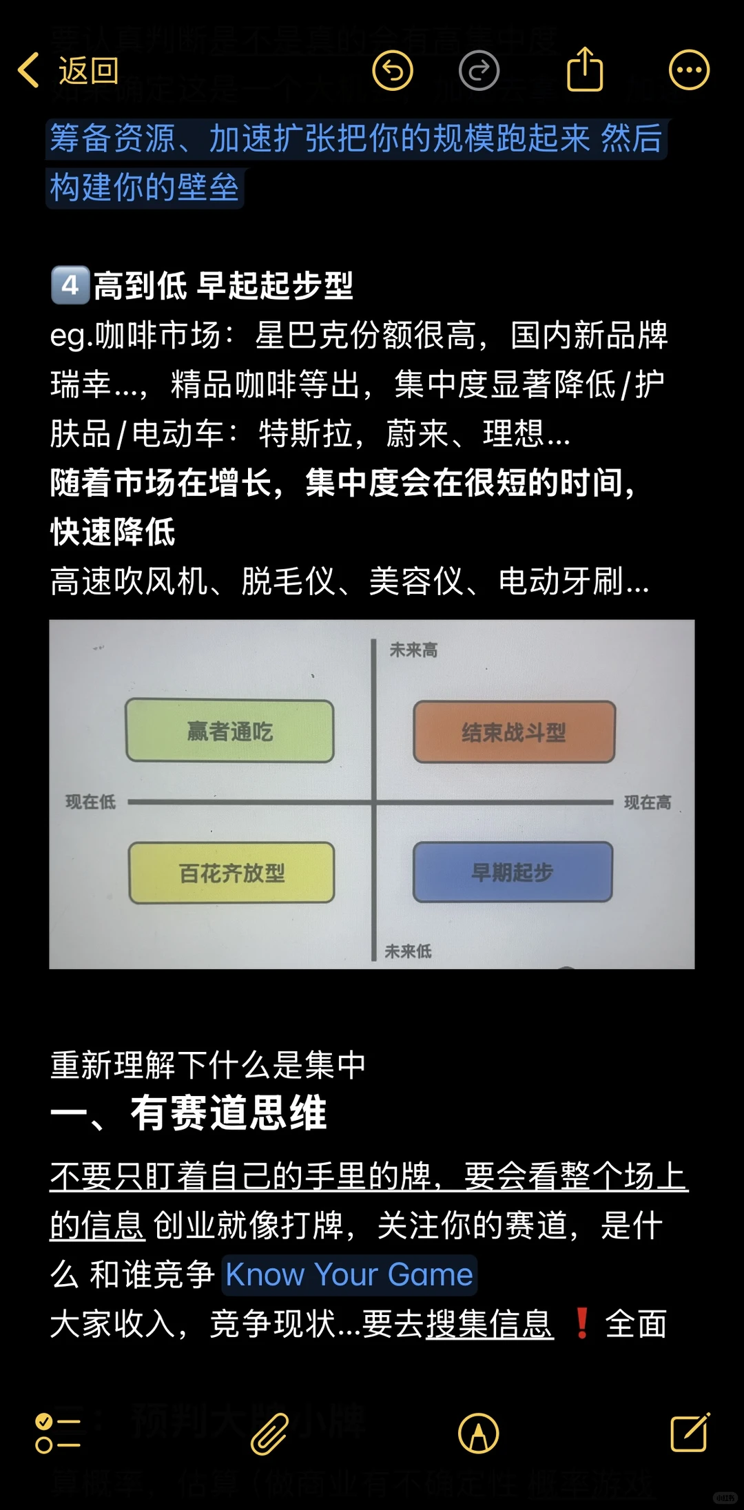 创业手记3️⃣萃取｜ 终极预判 集中度分析