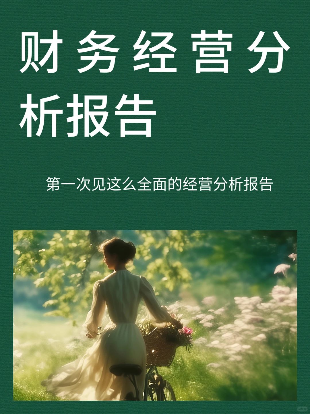 财务经营分析报告