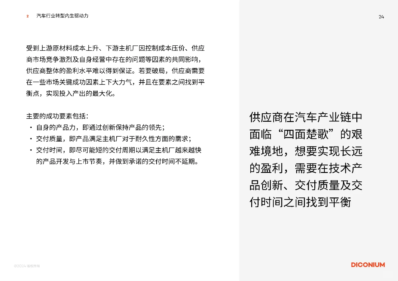 2025年中国汽车行业转型