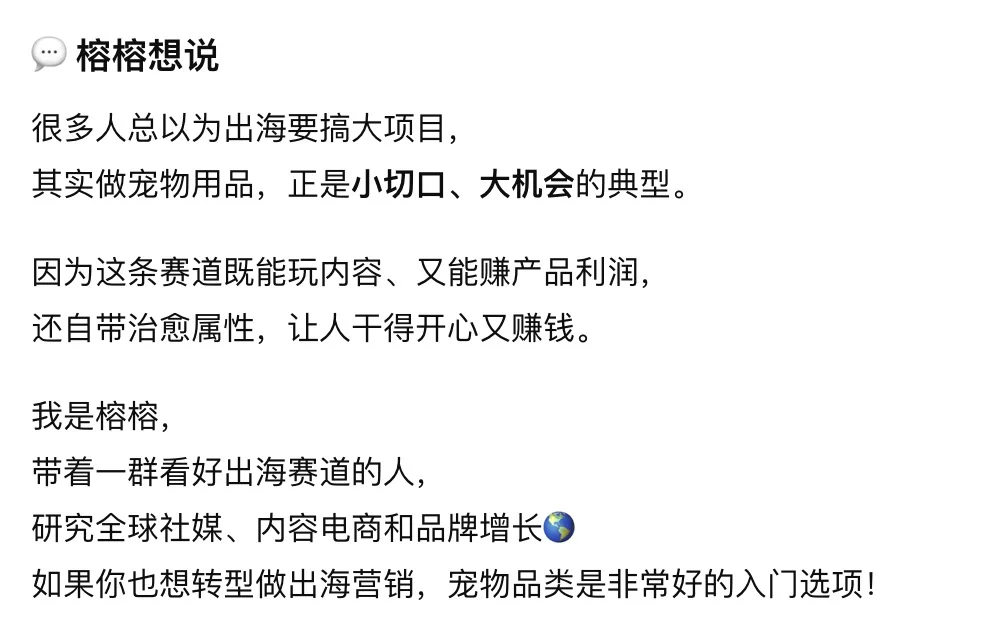 宠物用品出海,谁做谁火!??