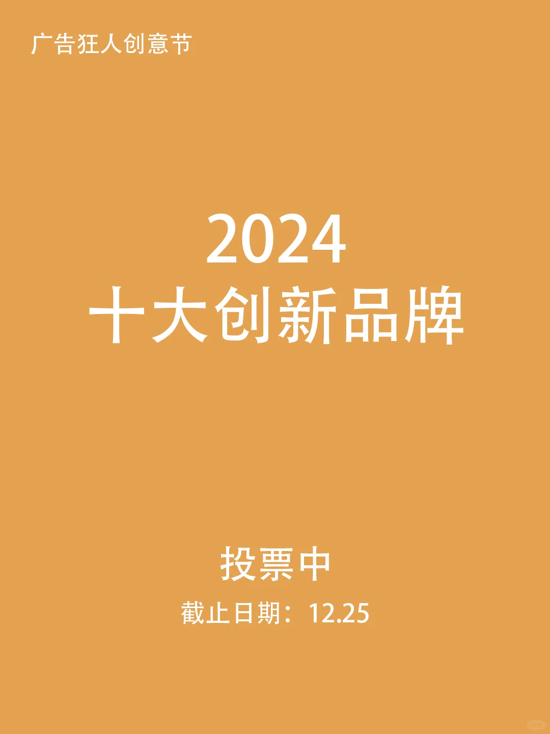 2024年十大创新品牌 入围作品