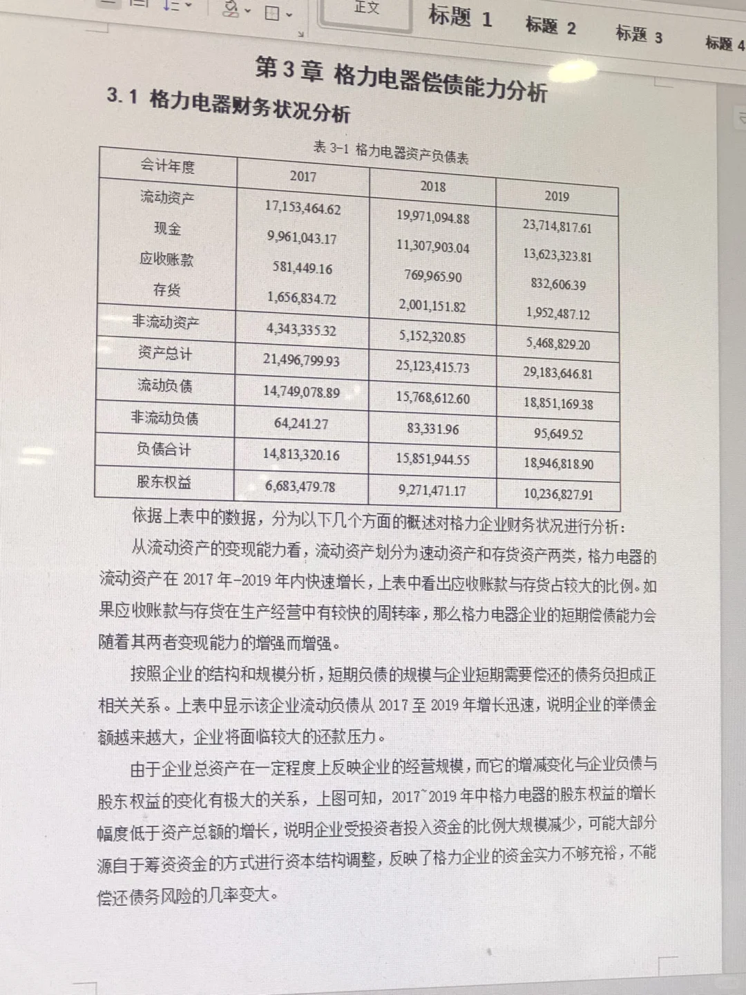 格力电器偿债能力分析?直接拿下