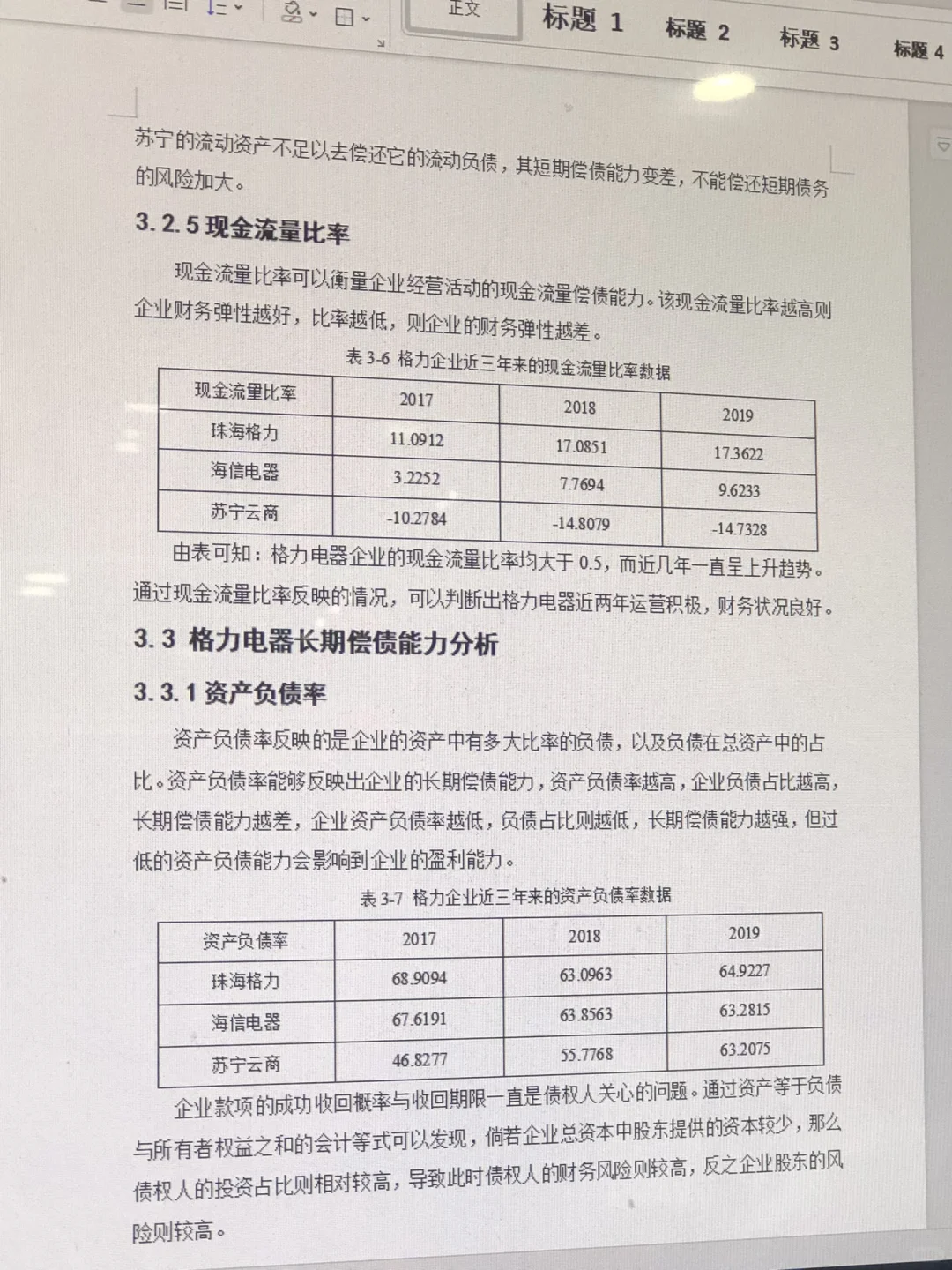 格力电器偿债能力分析?直接拿下