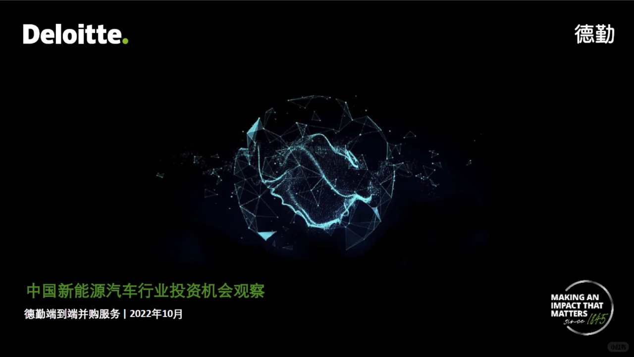 日读研报:《中国新能源汽车行业投资机会》
