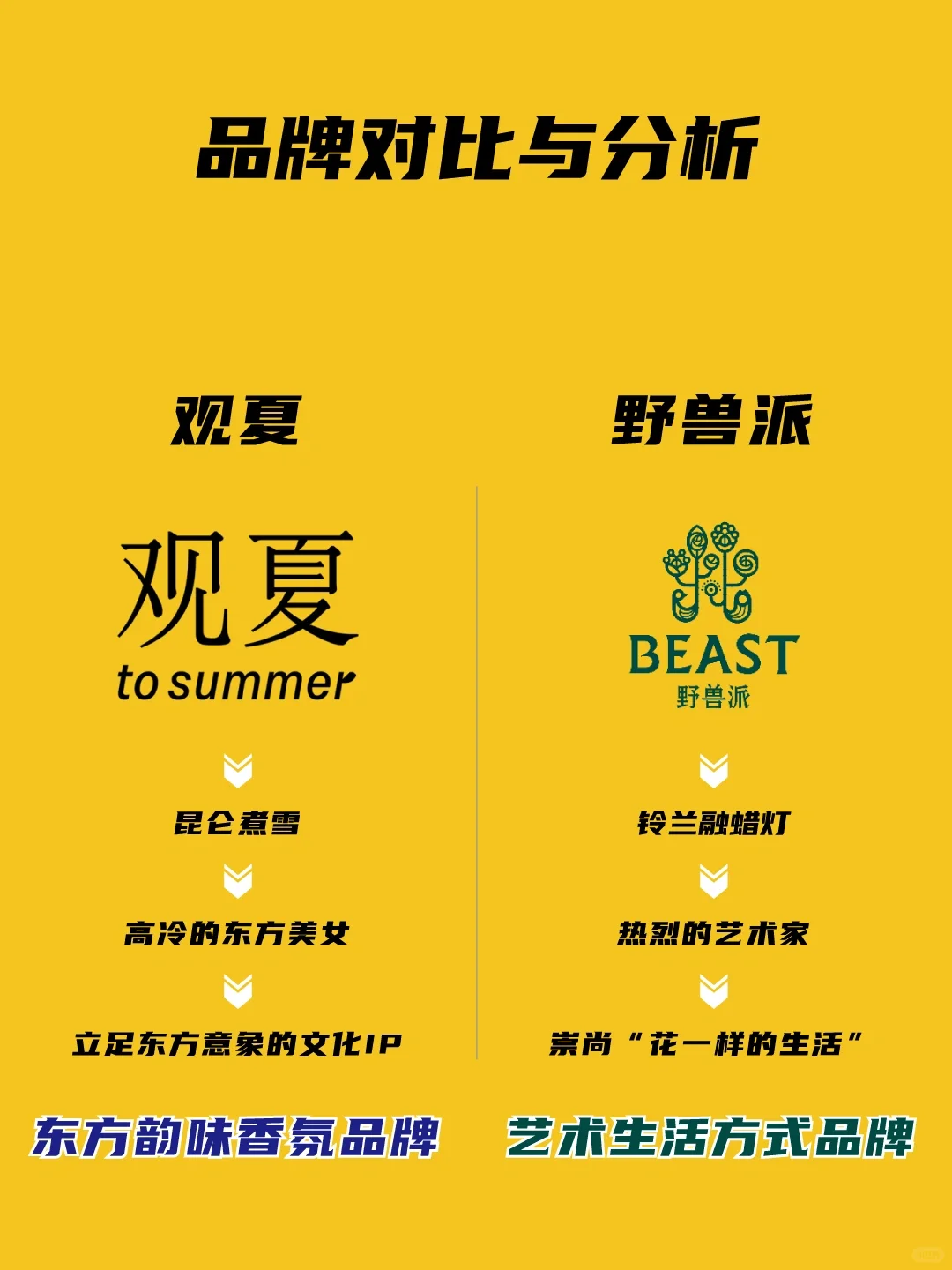 观夏VS野兽派 谁才是讲故事的高手