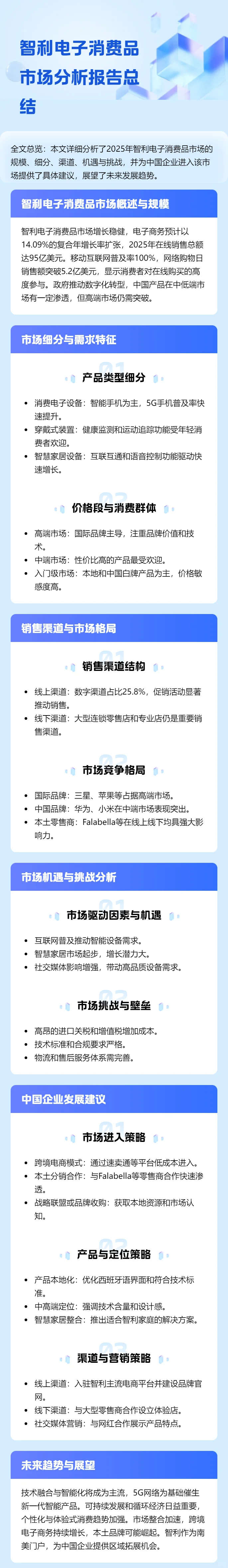 智利电子消费品市场分析报告（2025年）