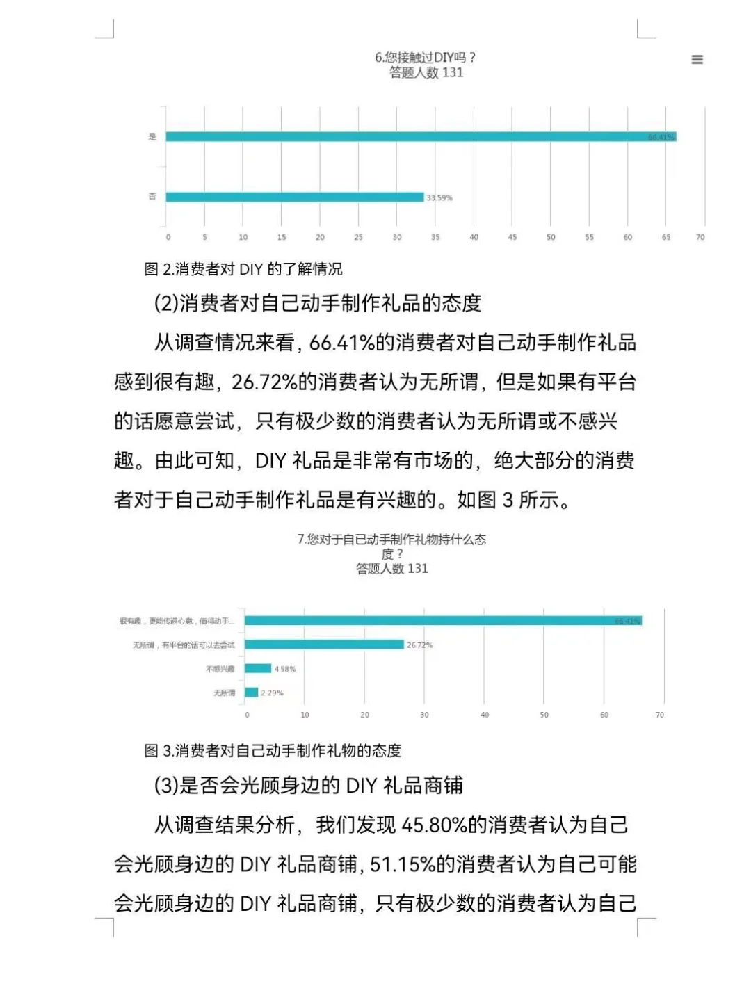 ?定制，DIY礼品市场调研报告