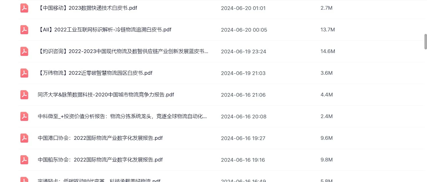 2025年快递智慧物流配送研究报告合集