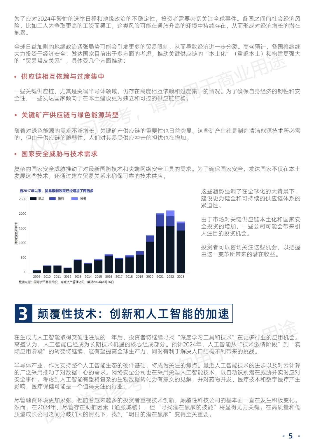 2024年全球市场展望