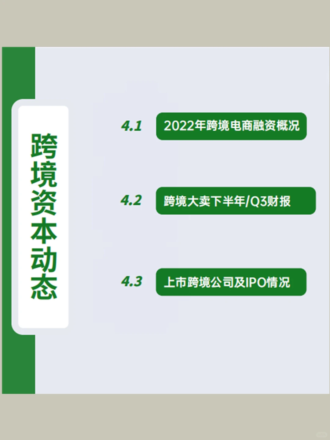 ?行业报告|2023跨境电商行业发展趋势
