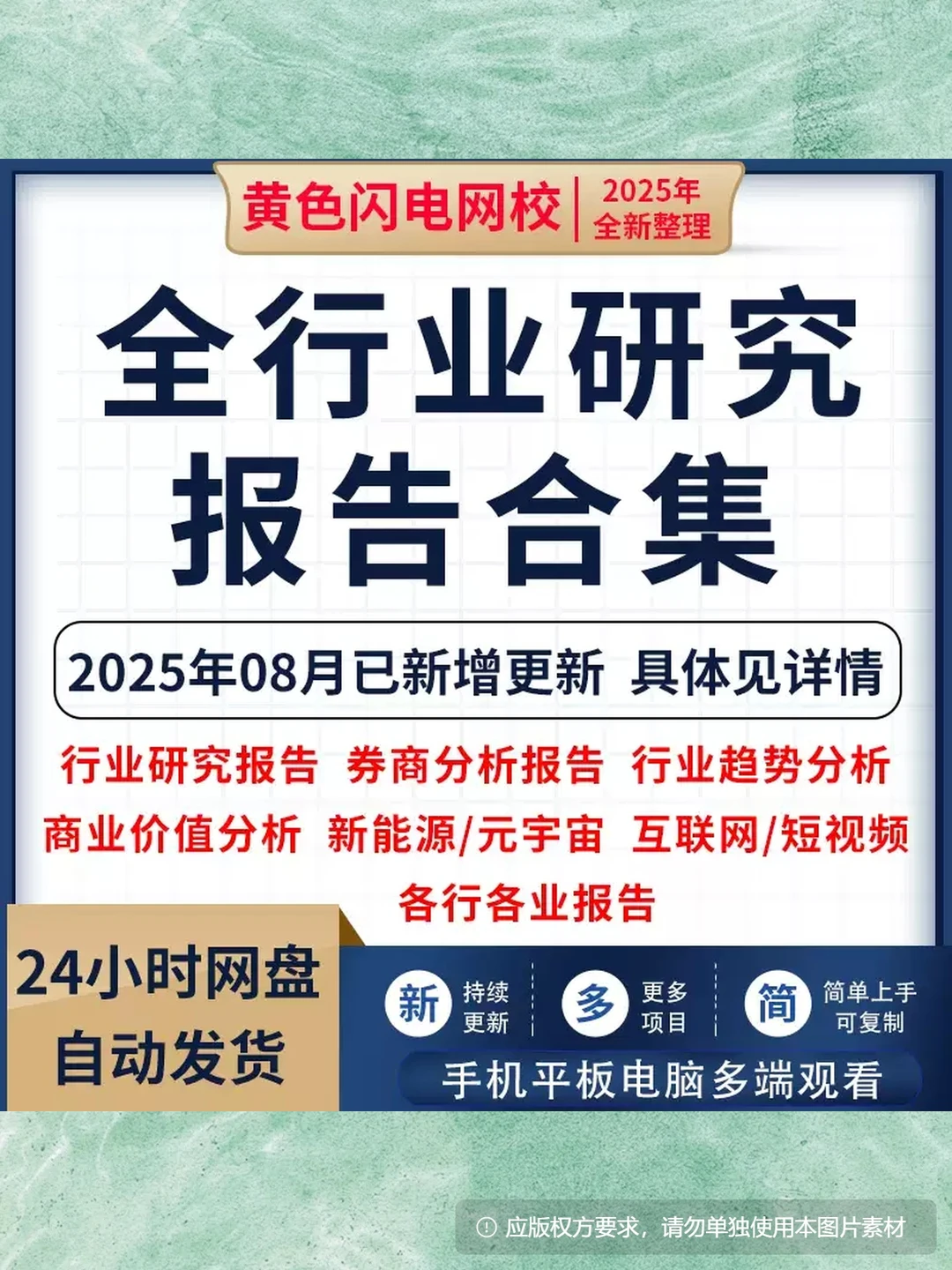2024年各行业可行性研究报告市场分析白