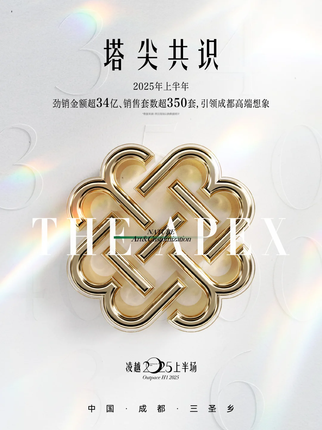 凌越2025上半场，锦宸院礼献成都塔尖