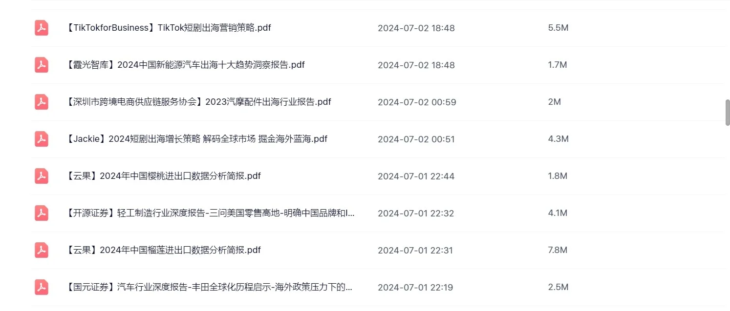 2025年出海出口企业品牌电商研究报告合集