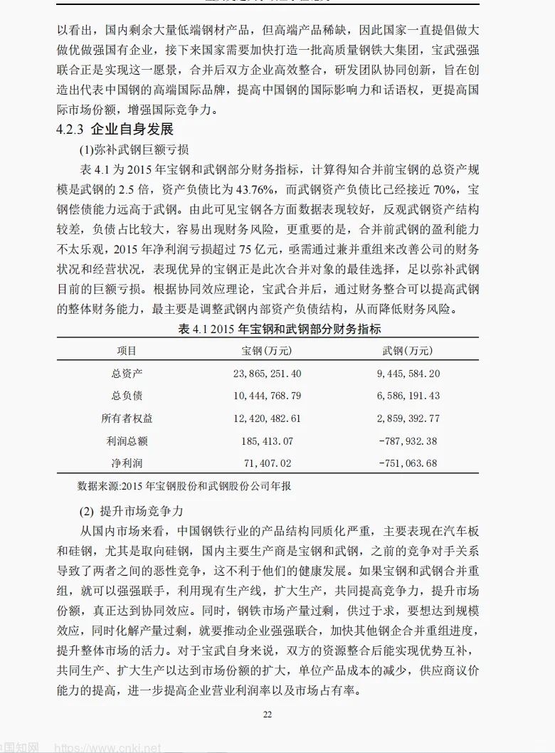 并购案例1-宝钢股份并购武钢股份（二）