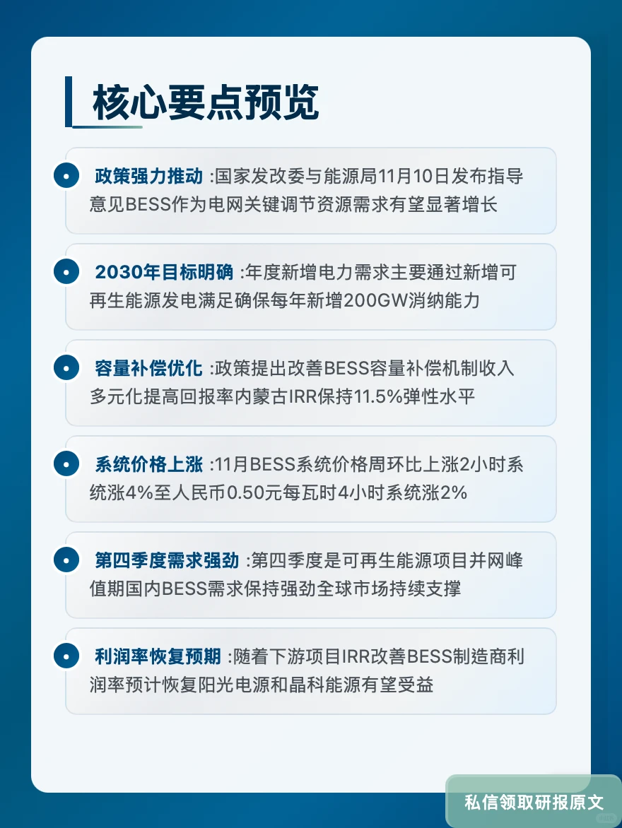 储能系统价格涨4%!瑞银看好千亿赛道