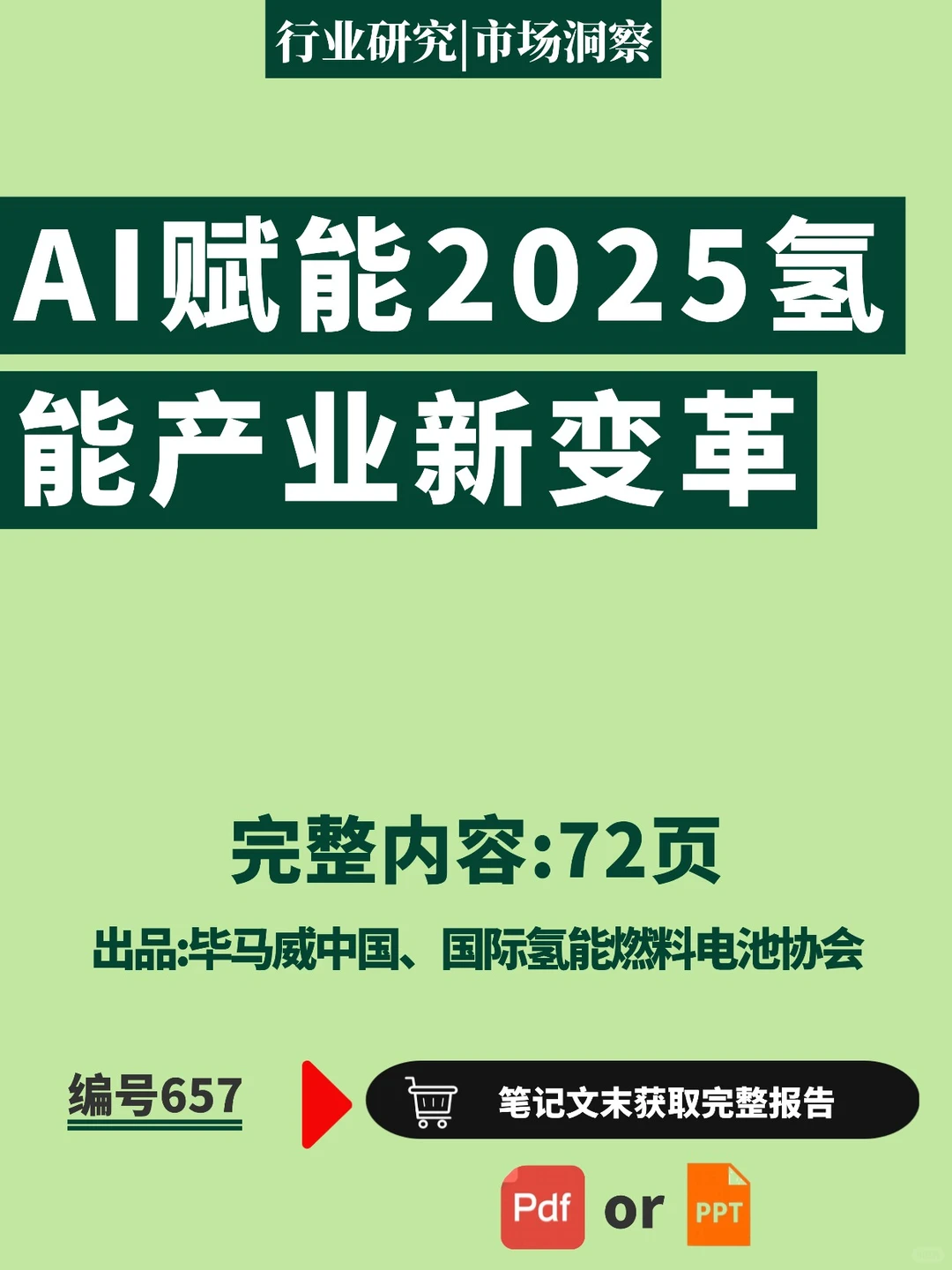 ⚡2025 AI + 氢能应用研究报告