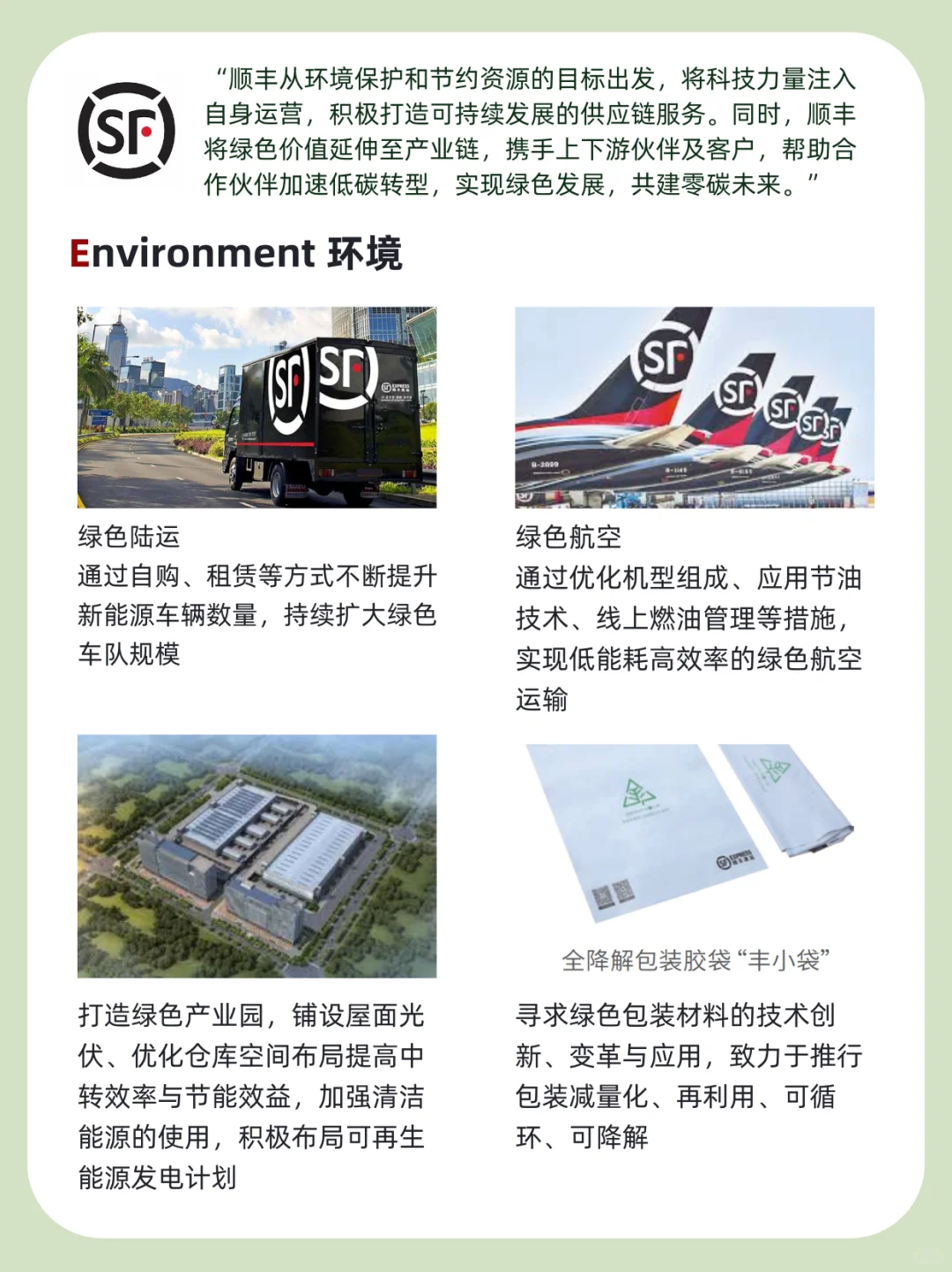 优秀企业案例·第6期｜顺丰的ESG管理