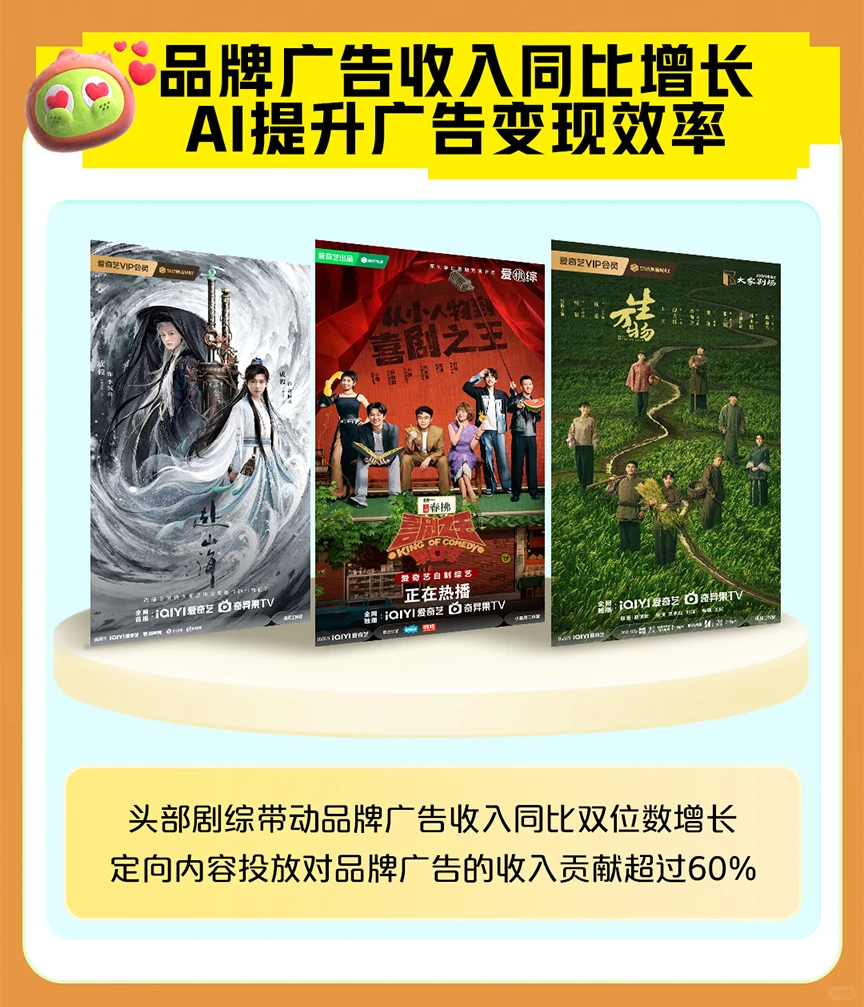 爱奇艺公布第三季度财报:由盈转亏
