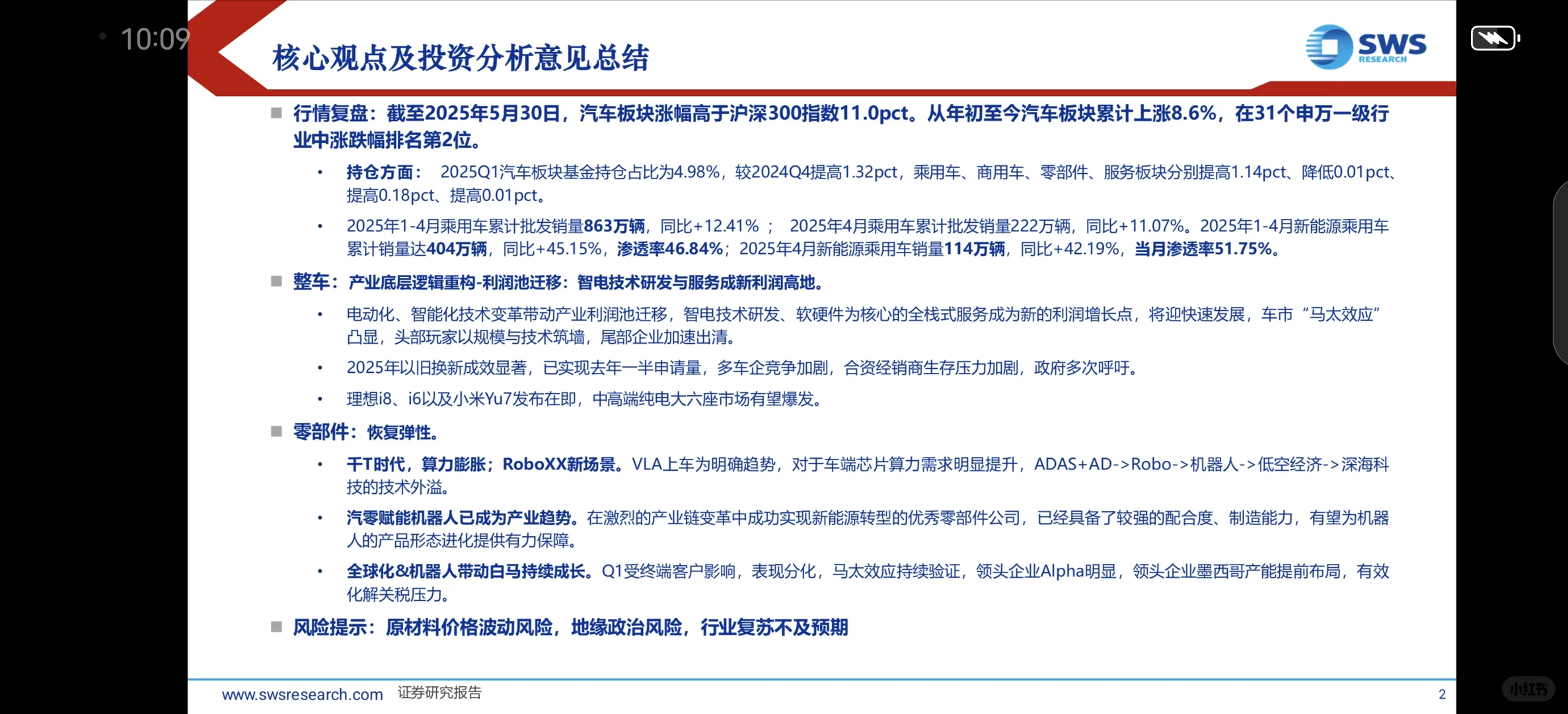 2025 年汽车市场下半年发展趋势