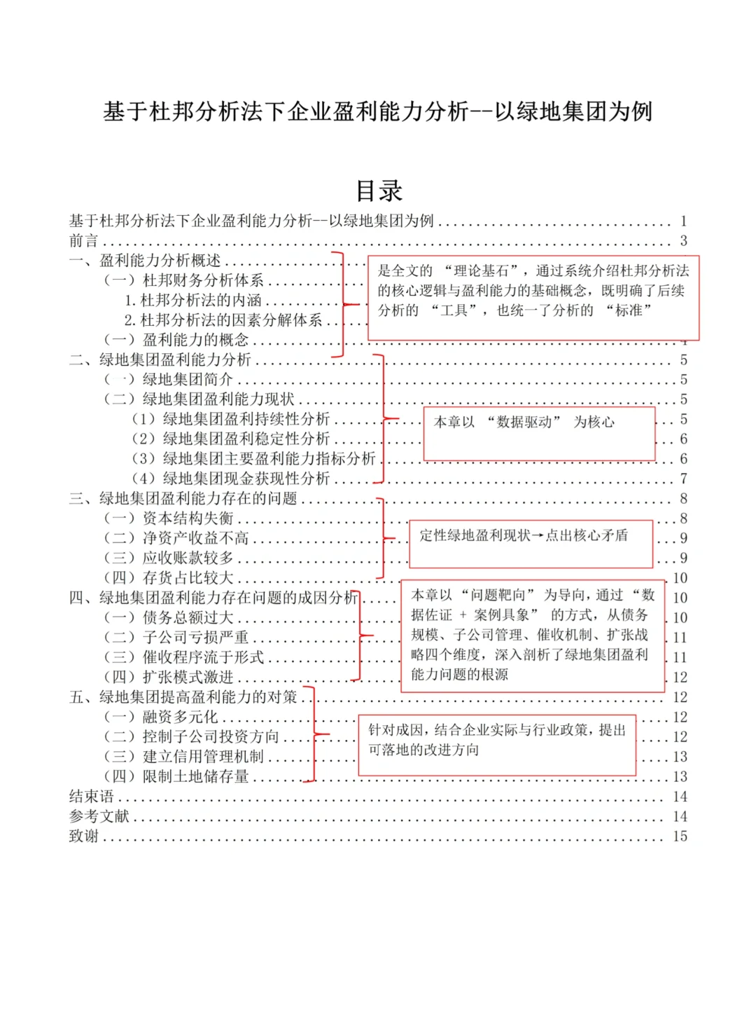 这才是导师想看的杜邦分析法啊啊啊啊?